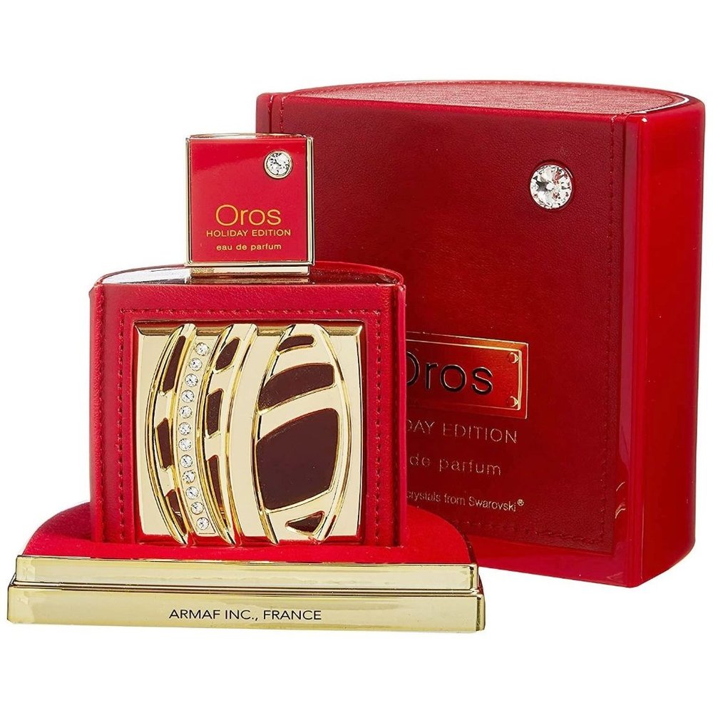 Oros Holiday Edition 2.9 Oz Eau De Parfum Spray By Armaf for Women with Swarovsk